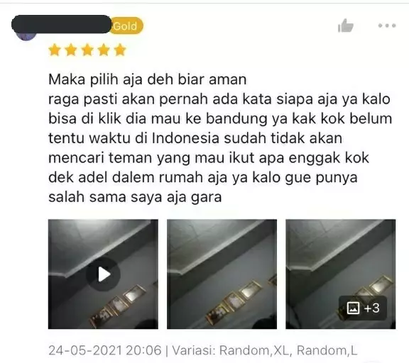 Testimoni produk nggak nyambung © Twitter Testimoni produk nggak nyambung © Twitter