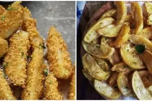21 Resep potato wedges ala kafe, lezat, gurih, dan bikin nagih