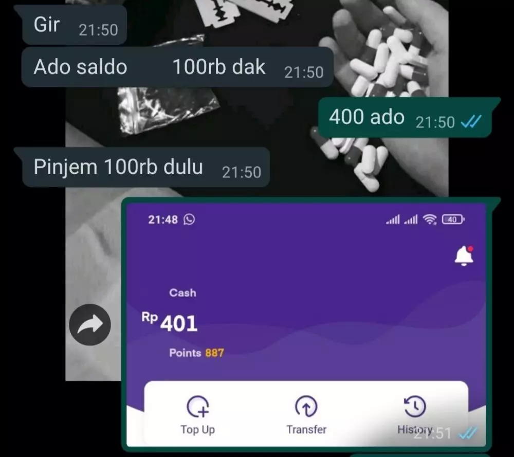 Chat ngeselin tapi lucu © berbagai sumber