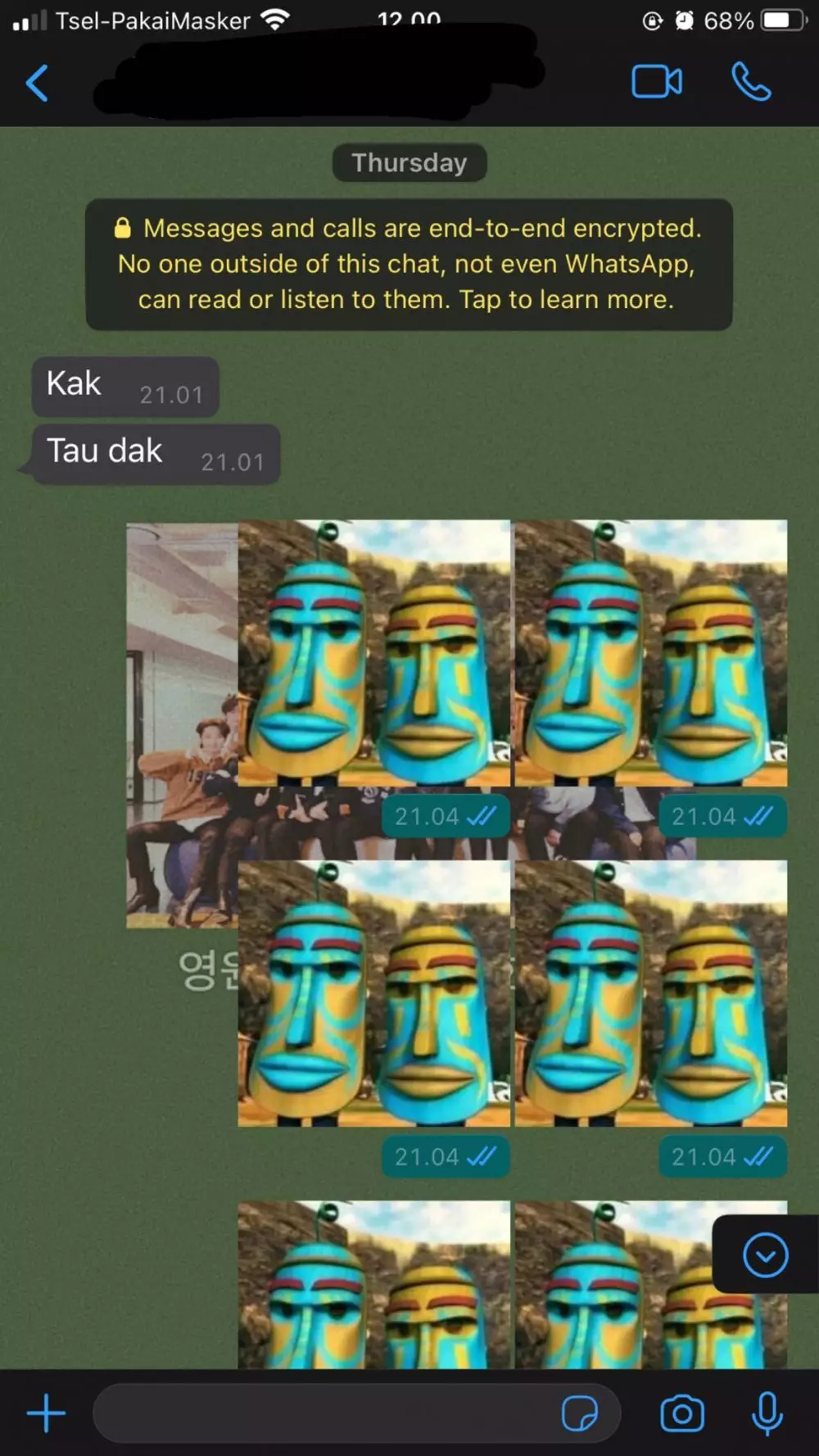 Chat ngeselin tapi lucu © berbagai sumber