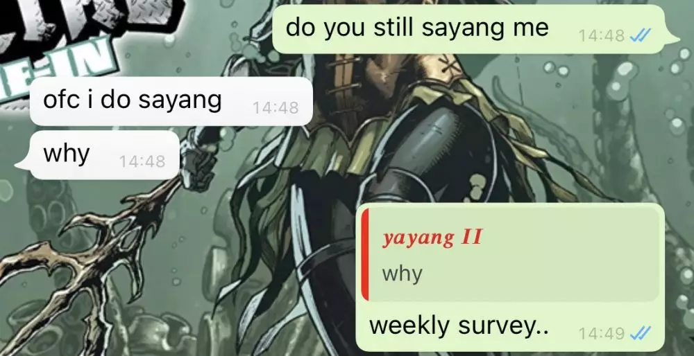 Chat ngeselin tapi lucu © berbagai sumber