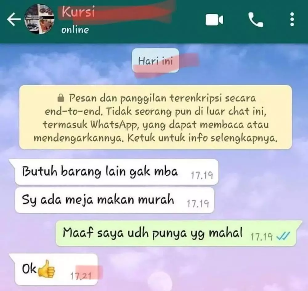 Chat ngeselin tapi lucu © berbagai sumber