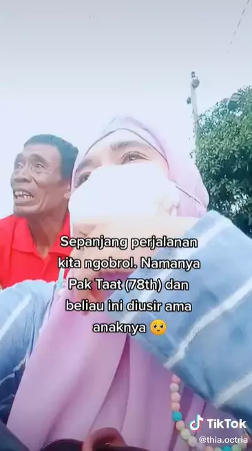 Kisah miris tukang becak diusir anak TikTok Kisah miris tukang becak diusir anak TikTok