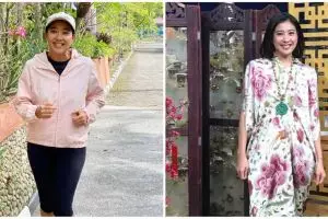 Kerap tampil natural, 9 potret Olivia Zalianty bermakeup tebal