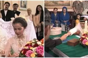 9 Potret pernikahan Zaenab-Hendri di sinetron Si Doel, bikin nostalgia