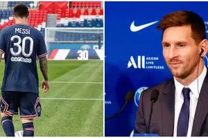 11 Potret hari pertama Lionel Messi di PSG, fans penuhi jalanan Paris