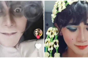 11 Potret pria dandan mirip Suzanna ini kocak sekaligus bikin geleng