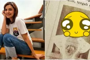Potret pasfoto 9 seleb saat TK, gaya rambut Najwa Shihab ikonik