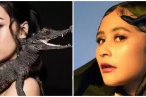 Momen 7 seleb pemotretan dengan hewan buas, gayanya antimainstream