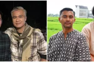 Potret kompak 9 pesinetron langganan peran ayah bareng anak kandung