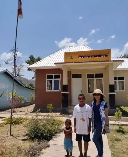 foto terbaru Joni pemajat tiang bendera © 2021 brilio.net