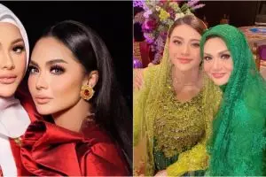 7 Gaya pemotretan Aurel & Krisdayanti, parasnya bak pinang dibelah dua