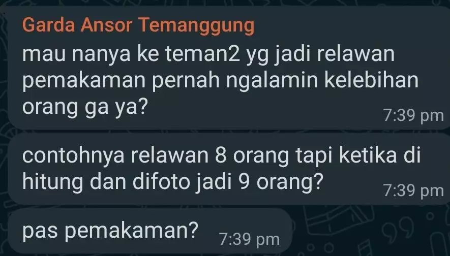 Viral penampakan misterius saat pemulasaran jenazah Covid-19 ini curi perhatian berbagai sumber