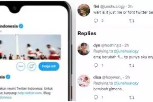 Twitter ganti font di aplikasi dan website, ada keunikan tersembunyi