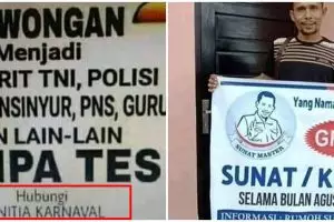 11 Pengumuman lucu persiapan Agustusan ini bikin tepuk jidat