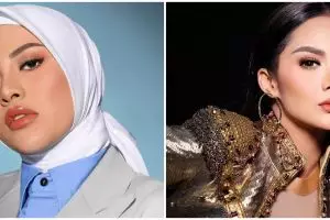 Beda usia 23 tahun, paras KD saat foto bareng Aurel ini bak kembar