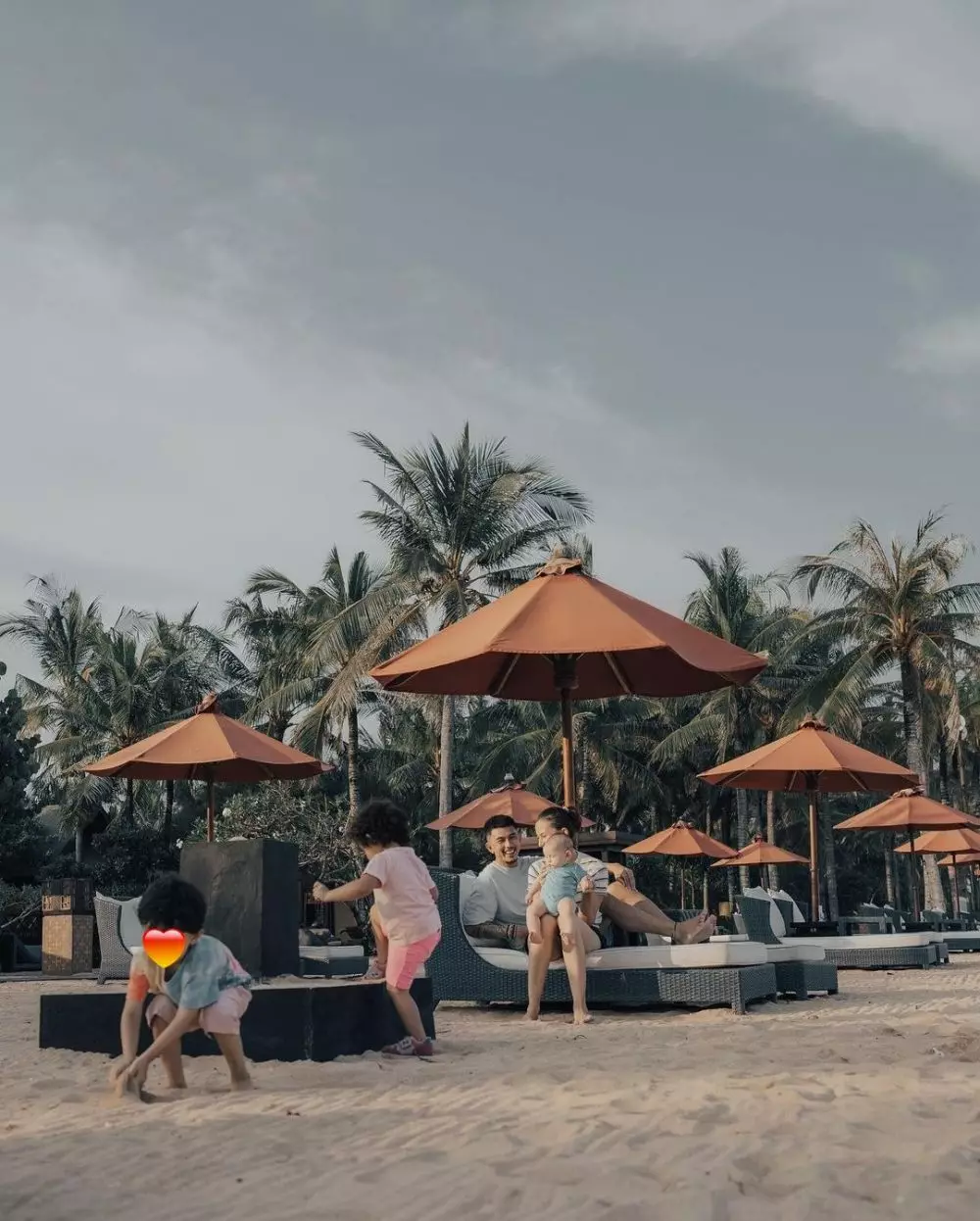 momen fandy christian pindah ke bali © instagram