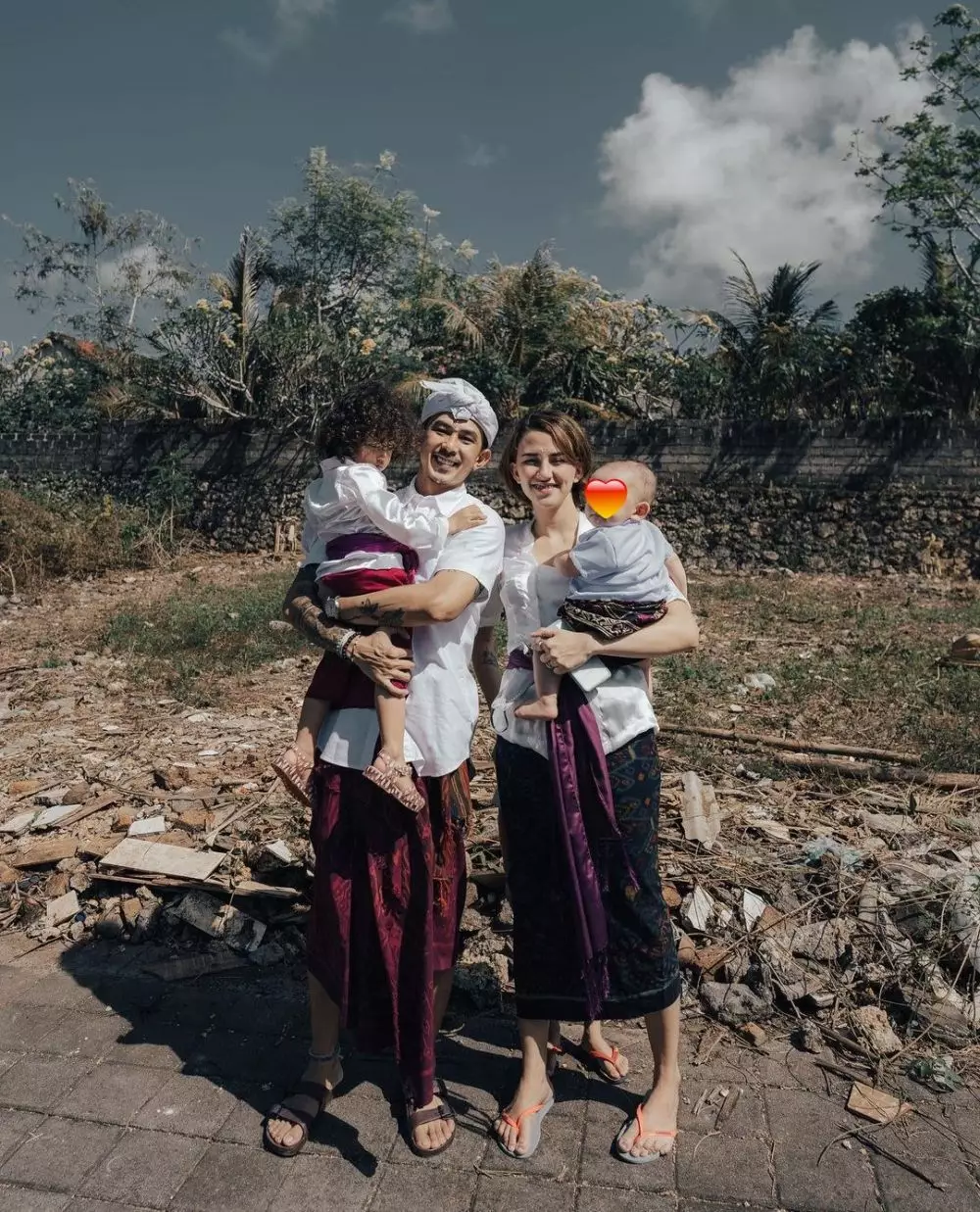 momen fandy christian pindah ke bali © instagram