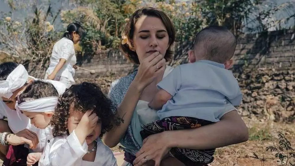 momen fandy christian pindah ke bali © instagram