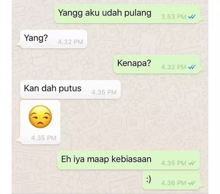 chat lucu dikira bilang sayang © 2021 1cak.com