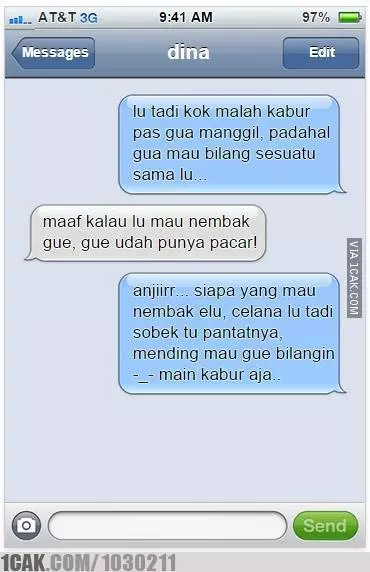 chat lucu dikira bilang sayang © 2021 1cak.com