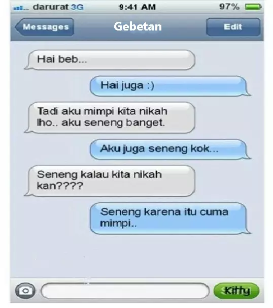chat lucu dikira bilang sayang © 2021 1cak.com