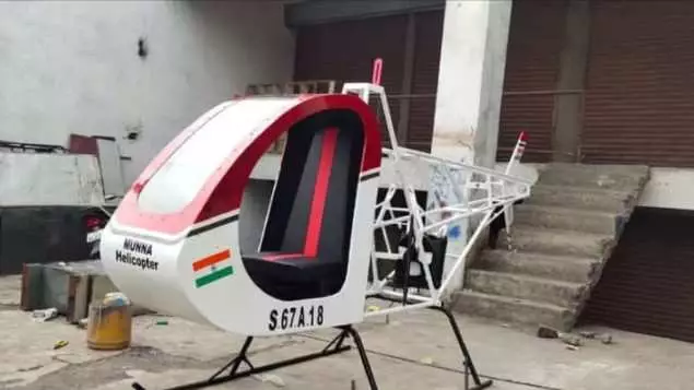 Pria tewas akibat helikopternya © Istimewa