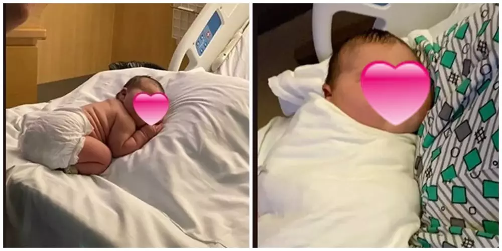 Cerita ibu lahirkan bayi 4 kg tanpa pereda nyeri © TikTok