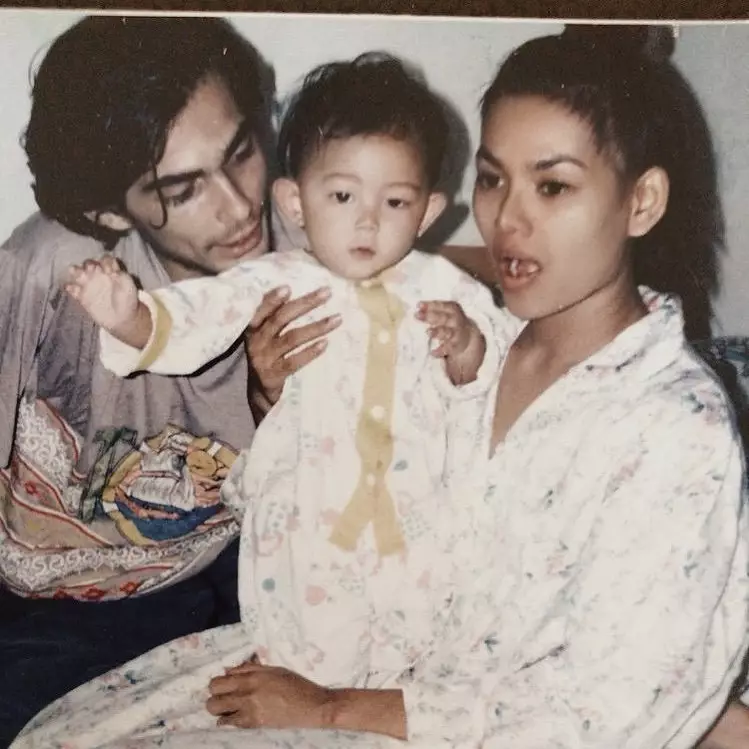 paras mantan suami sarita mukti jadi sorotan © instagram