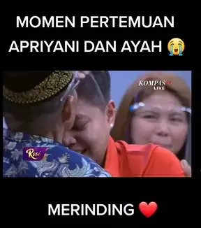 Momen Apriyani bertemu sang ayah usai Olimpiade Tokyo © berbagai sumber Momen Apriyani bertemu sang ayah usai Olimpiade Tokyo © berbagai sumber