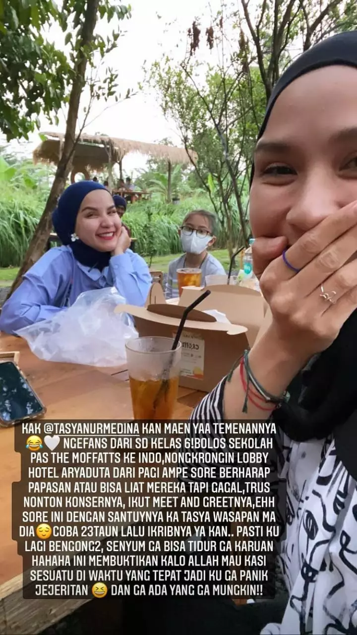 zaskia adya mecca di notice artis idola © instagram