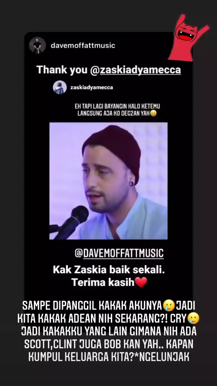 zaskia adya mecca di notice artis idola © instagram