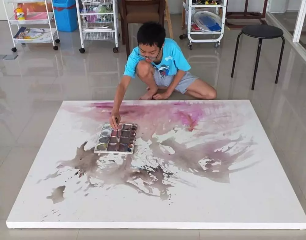 5 Fakta pelukis autis © 2021 brilio.net 5 Fakta pelukis autis © 2021 brilio.net