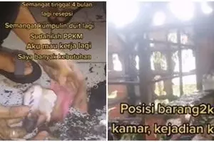Curhat pilu wanita kehilangan tabungan nikah, ludes terbakar