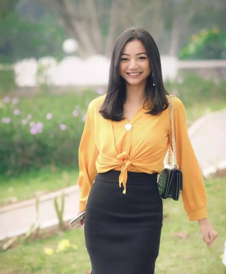 Outfit Glenca Chysara Instagram