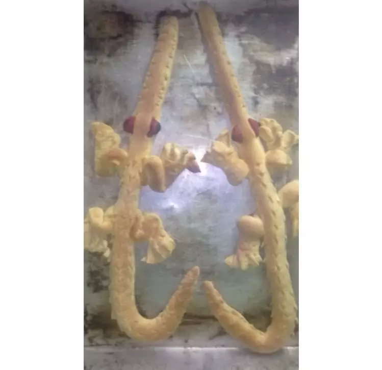 Kreasi roti buaya © berbagai sumber