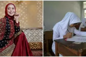 Jadi bintang sekolah, ini 9 potret lawas Lesty Kejora saat SMP
