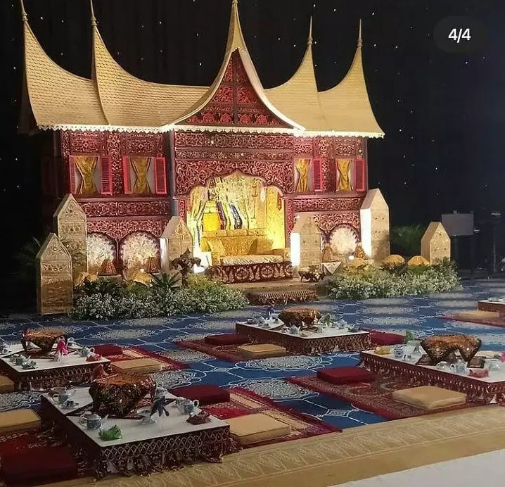  dekorasi Malapeh Bujang Rizky Billar © 2021 brilio.net