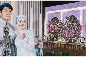 7 Penampakan dekorasi pengajian Lesty Kejora dan Rizky Billar