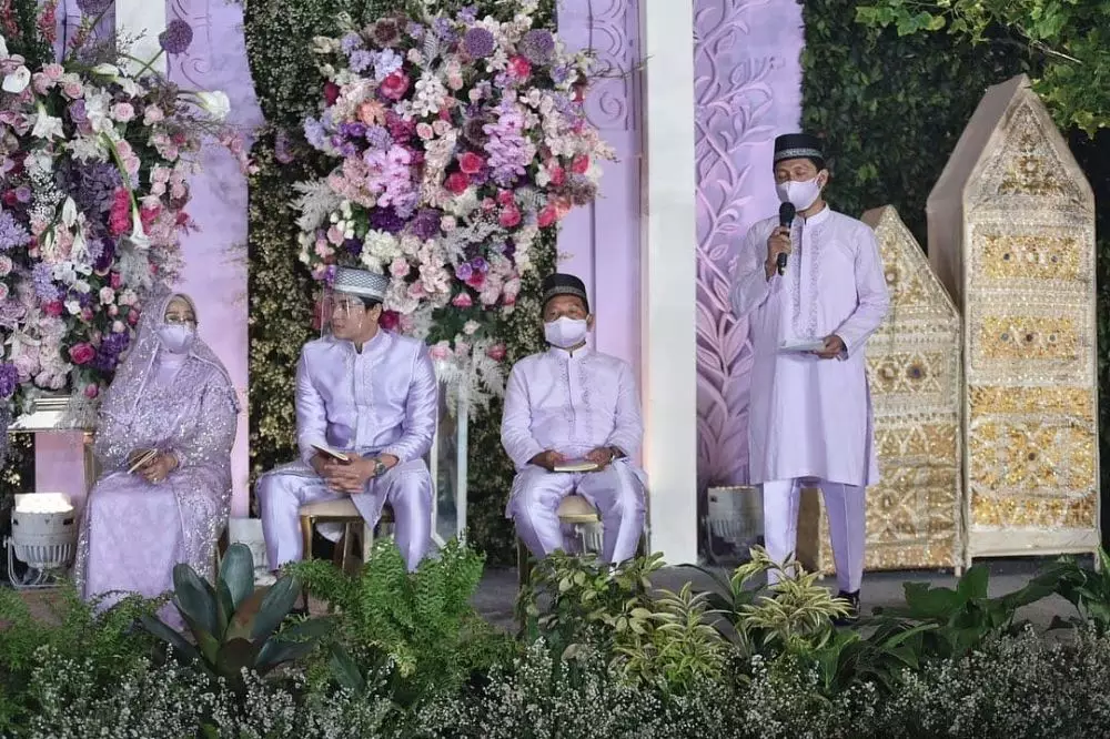 potret pengajian Lesty dan Billar © 2021 brilio.net Instagram