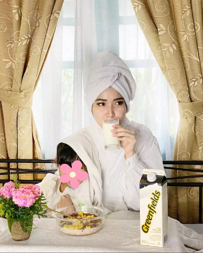 Istri TNI-Polri momong anak © 2021 brilio.net