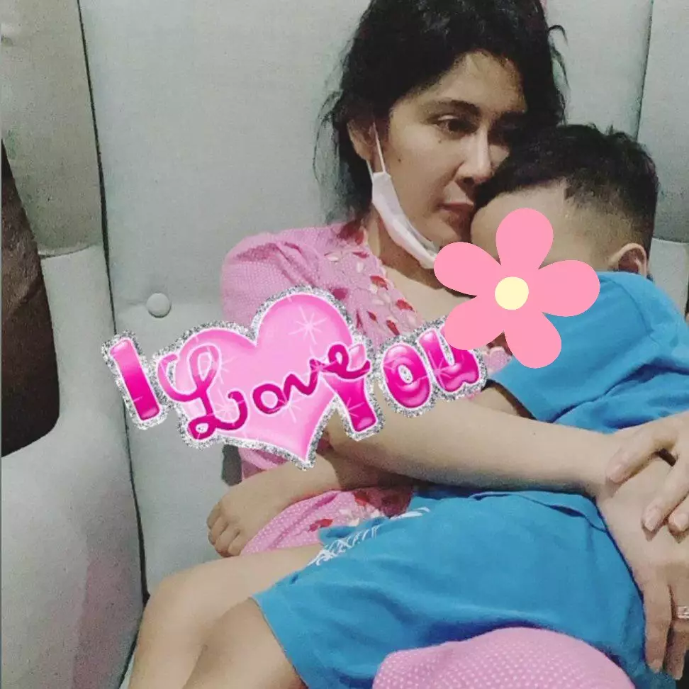 Istri TNI-Polri momong anak © 2021 brilio.net