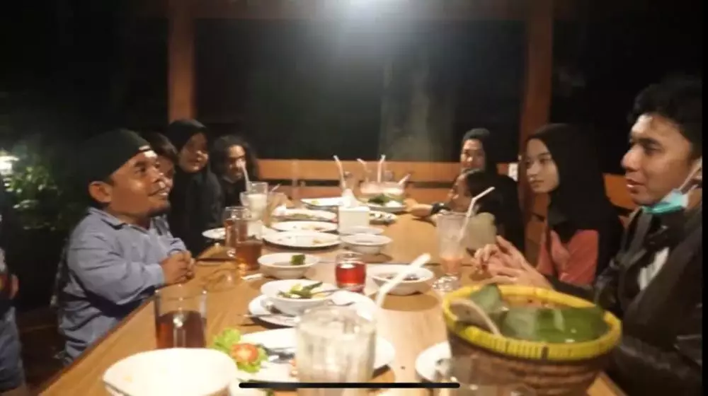 Ucok Baba dan calon mantu © 2021 brilio.net