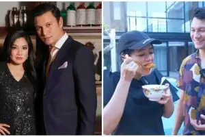 9 Momen Titi Kamal masak besar untuk tukang, bikin seblak 8 kilogram