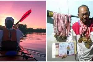 Abdul Razak mantan atlet dayung raih puluhan medali kini jadi nelayan