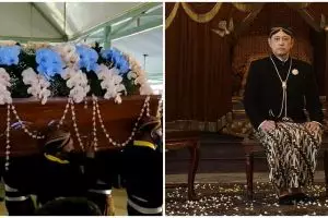 11 Momen pemakaman Raja Mangkunegara IX menggunakan adat Mataram