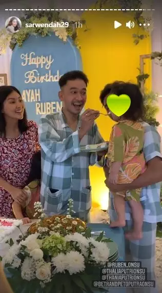 ultah Ruben Onsu ke-38 © 2021 berbagai sumber