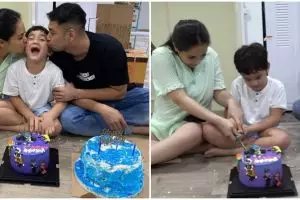 11 Momen kejutan ulang tahun Rafathar, isi kuenya jadi sorotan