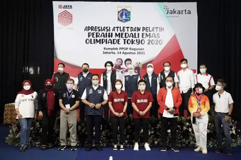 peresmian gedung emas greysia dan apriyani © instagram peresmian gedung emas greysia dan apriyani © instagram