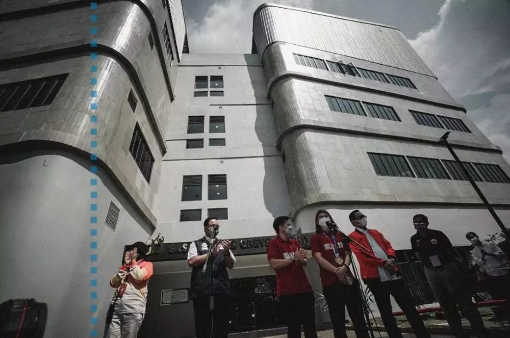 peresmian gedung emas greysia dan apriyani © instagram peresmian gedung emas greysia dan apriyani © instagram